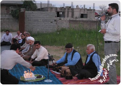 جشن عيد مردگان(26 تيرماه 1392- حياط مسجد صاحب الزمان(عج) ايمن آباد)