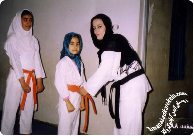کیمیا امینی نایب قهرمان کاراته کشور